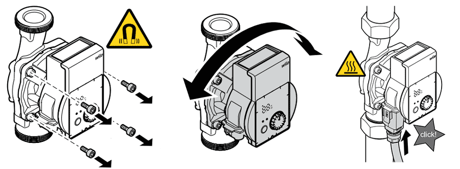 Pompa obiegowa WILO Yonos 1.0 PICO 25/1-6 48h