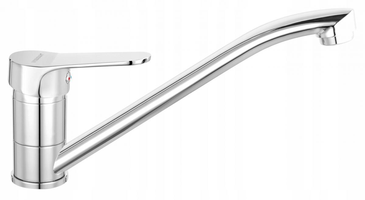 FERRO Bateria zlewozmywakowa ISSO stojąca niska, chrom