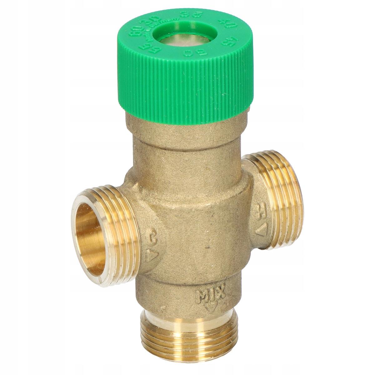 Zawór mieszający termostatyczny TM50 do instalacji c.w.u. bez przyłączy