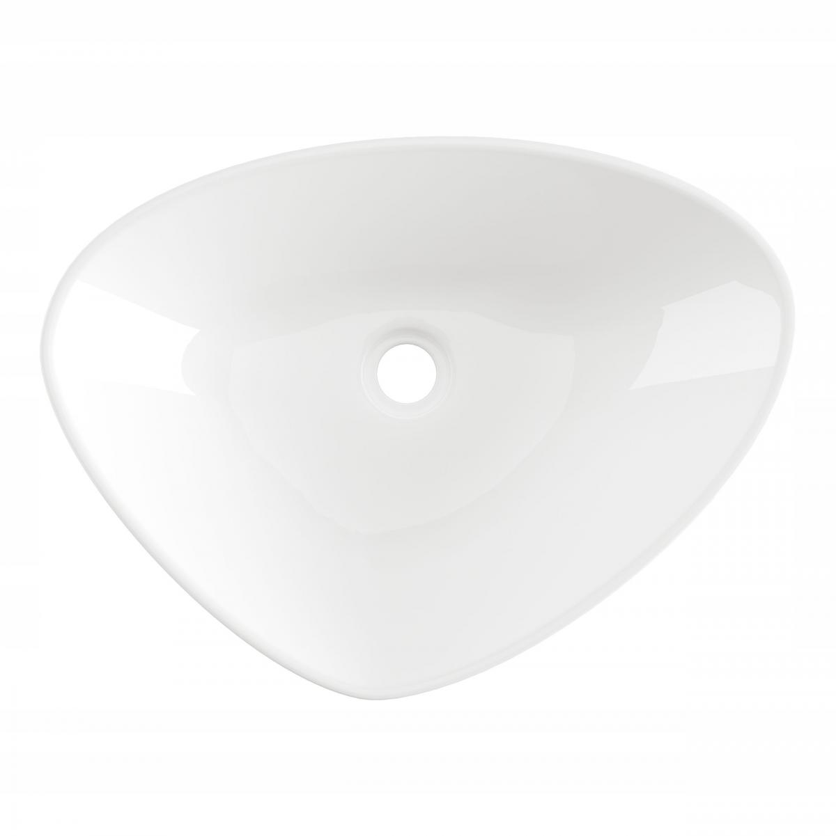 INVENA UMYWALKA NABLATOWA TRIGONO INVENA TREND 50 CM, TRÓJKĄTNA