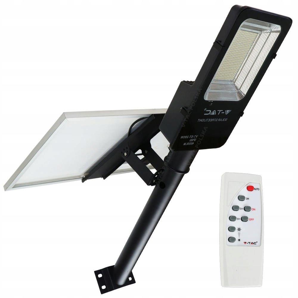 V-TAC Oprawa Uliczna Solarna V-TAC 50W LED IP65 VT-ST200 4000K 4000lm