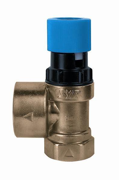SYR Zawór bezpieczeństwa 2115 G 1 cal 10bar mosiądz