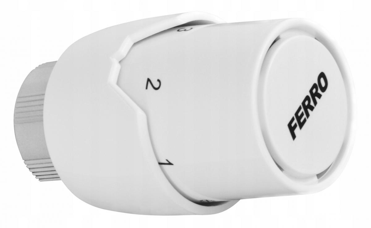 Komplet termostatyczny kątowy 1/2