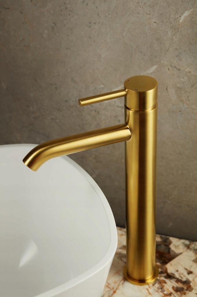 Bateria umywalkowa stojąca ORAS SAGA2017 1-uchwytowa 1-otworowa chrom