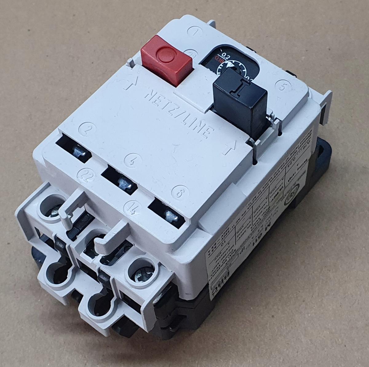 Wyłącznik silnikowy z wyzwalaczem termiczym i elektromagnetycznym, możliwoś