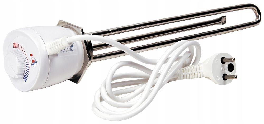 Grzałka elektryczna typ 50 2 kW 230 V 1 1/2 z termostatem KOSPEL GRW-2,0 Kw