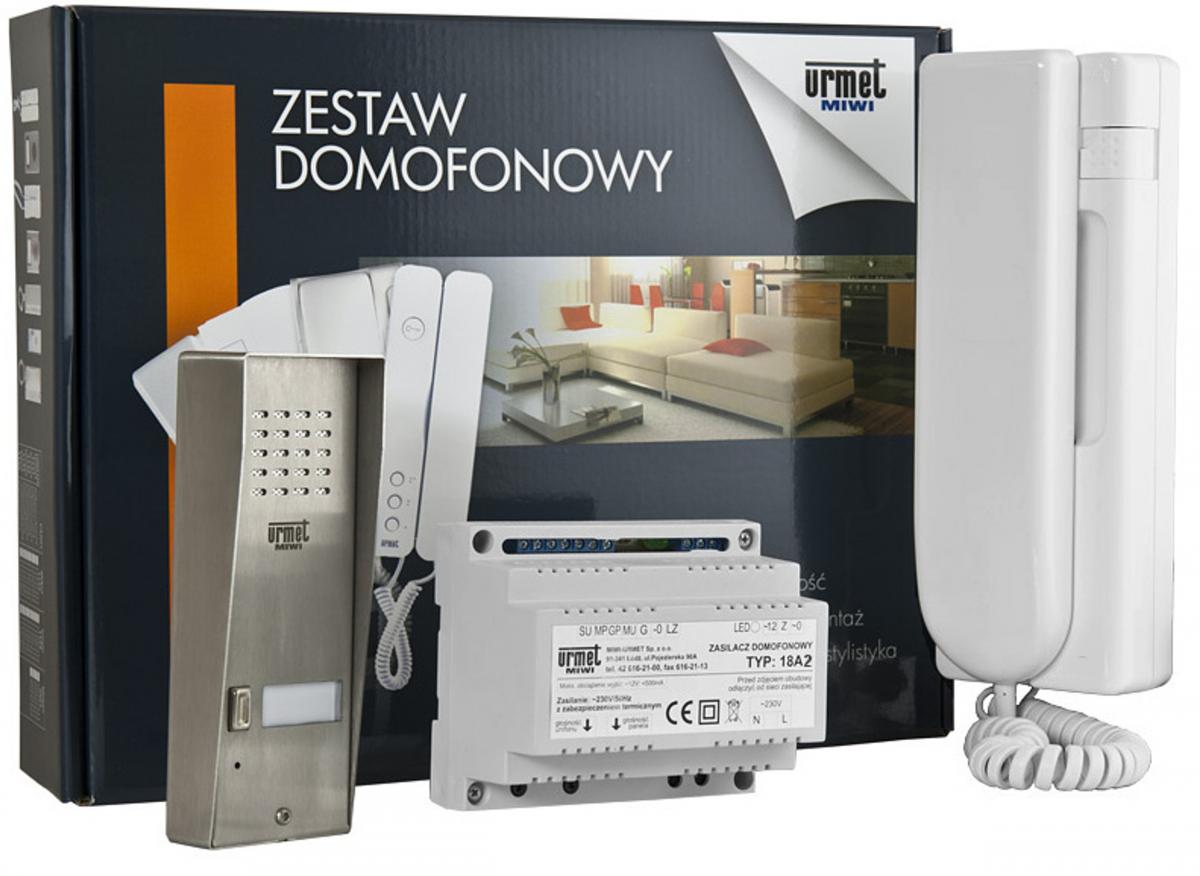 MIWI-URMET Zestaw domofonowy jednorodzinny - słuchawka 1133 - Miwus