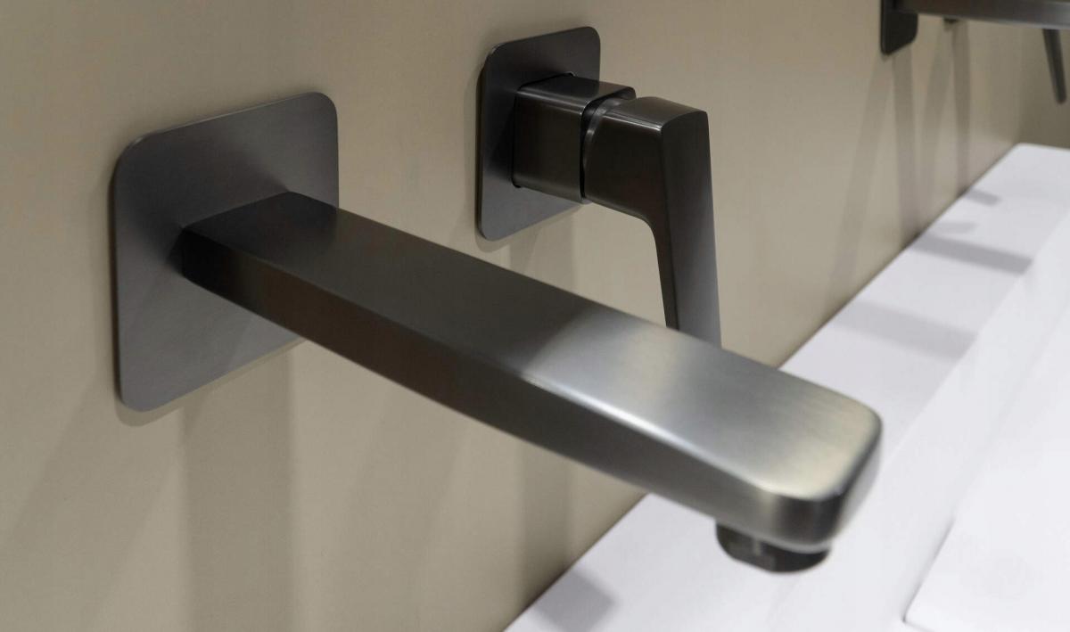 DEANTE Bateria umywalkowa Blur, titanium, podtynkowa