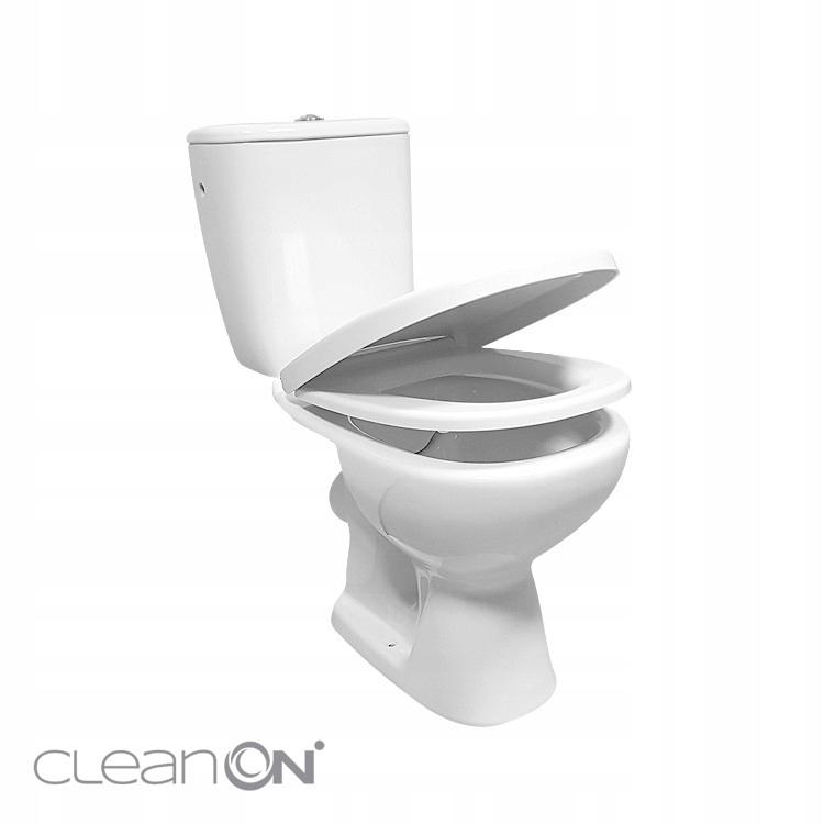 Kompakt 613 Arteco New CleanOn 3/5 l,odpływ poziomy, deska duruplastowa, wo