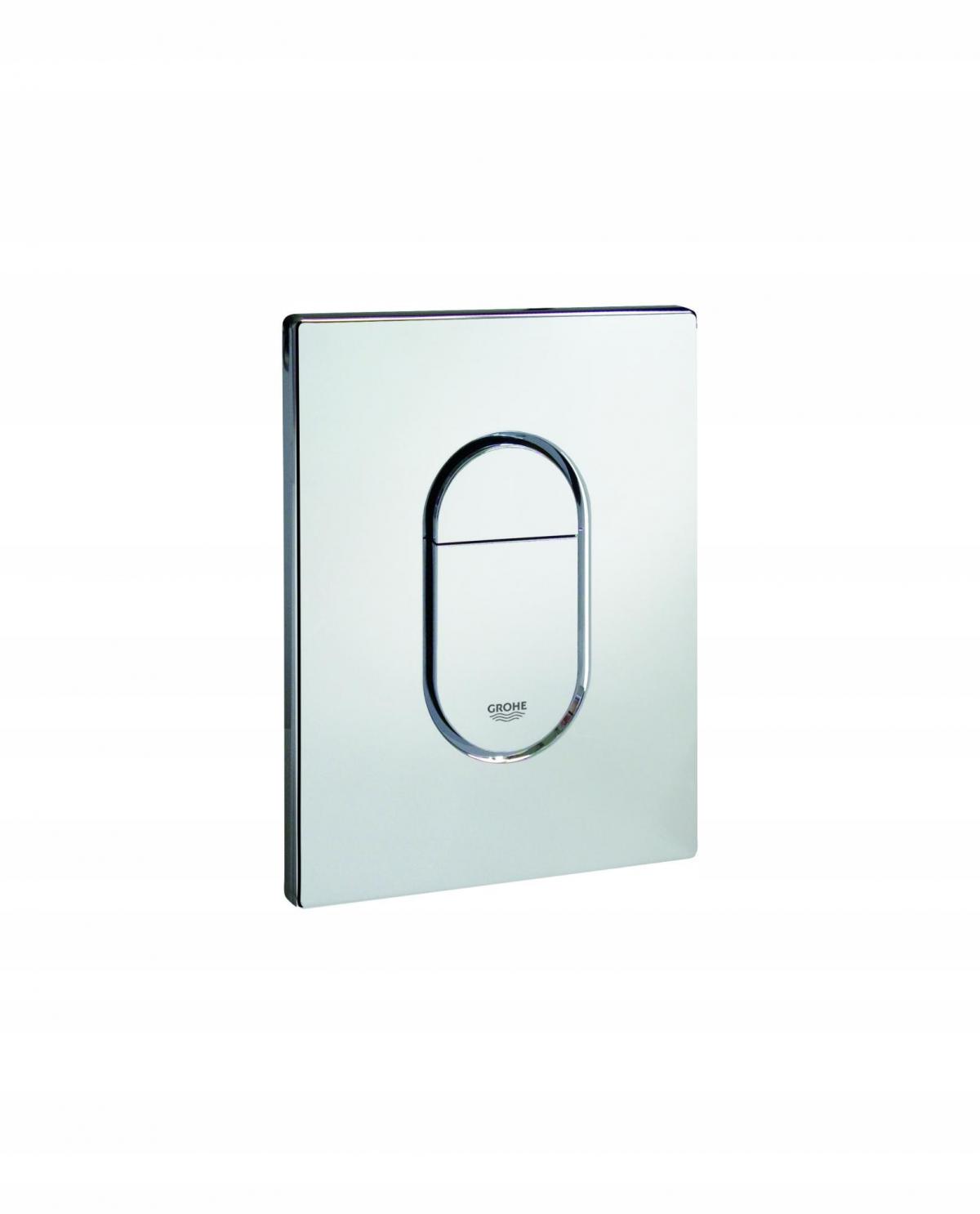 Przycisk uruchamiający GROHE Arena Cosmopolitan do WC chrom 156x197x10 mm