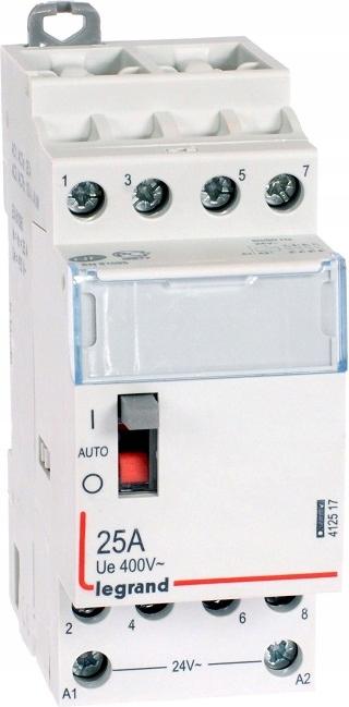 LEGRAND Stycznik modułowy SM 425 25A 24V 4NO z manipulatorem
