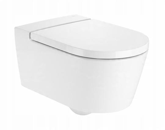 Miska wisząca INSPIRA ROUND 56x37cm Rimless Biały SG ROCA[10]