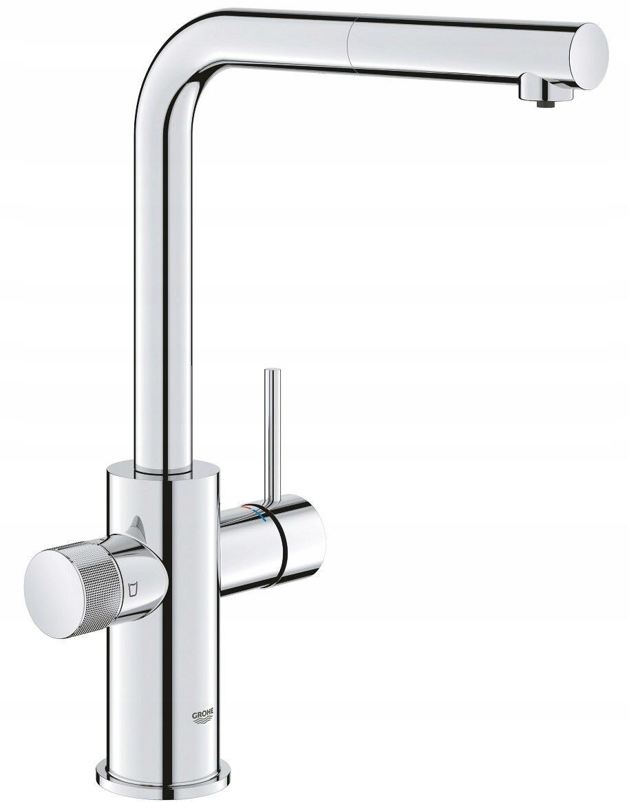 Bateria filtrująca Grohe Blue Pure Minta z wyciąganą, obracaną w zakresie 3
