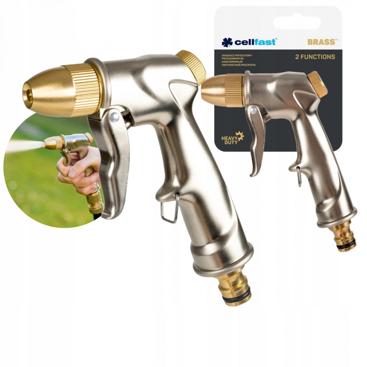 CELLFAST Zraszacz pistoletowy mosiądz BRASS /etykieta/