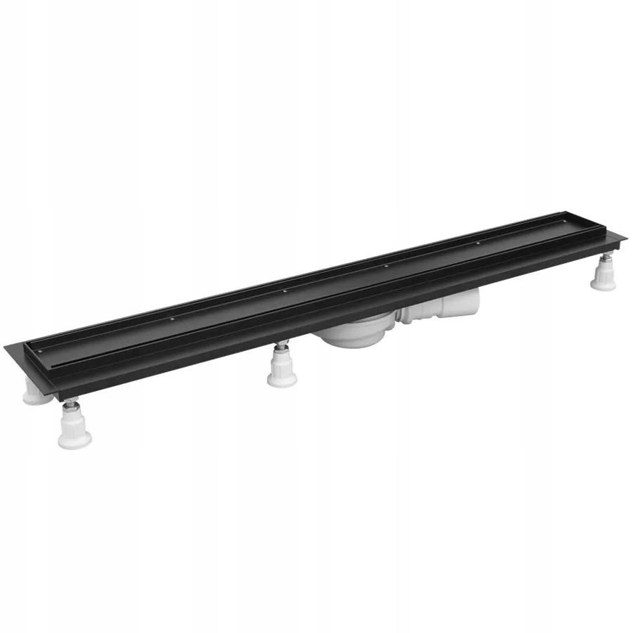 Odpływ liniowy OLP70 / CST-LOW Standard Plus Black 70x8x7 cm Base-Low Blac
