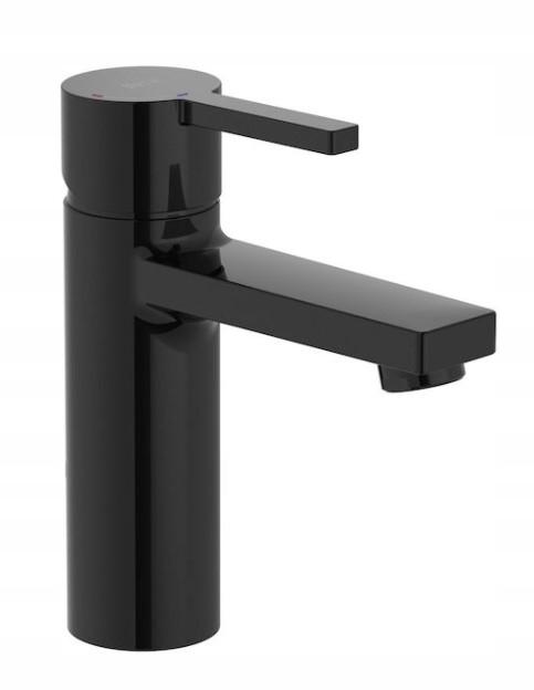 Bateria umywalkowa sztorcowa wysoka ROCA NAIA BLACK 1-uchwyt. 1-otw. Czarna