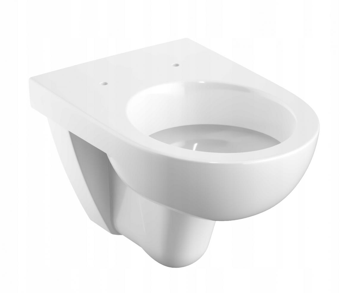 GEBERIT Miska wisząca WC Selnova, lejowa, B35.8 cm, H33.2 cm, T53cm