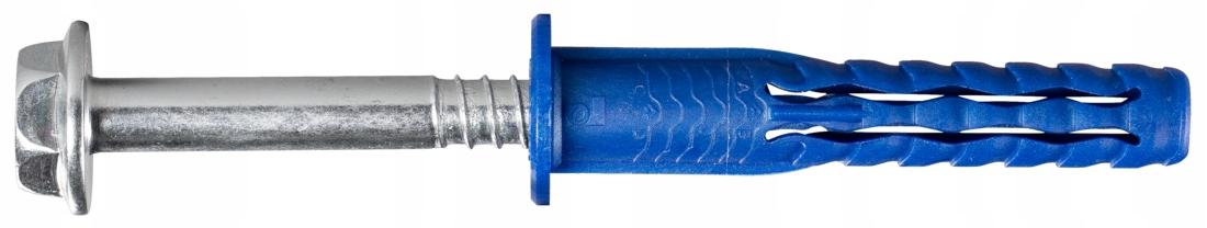 FFS Kołek ramowy poliamidowy z krótką strefą rozporu z kołnierzem 10x120mm