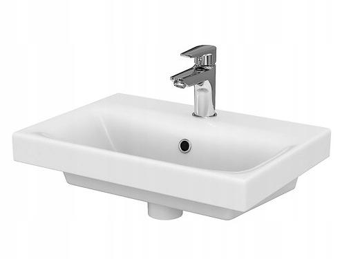 Zestaw 977 Moduo 60 biały (szafka + umywalka)