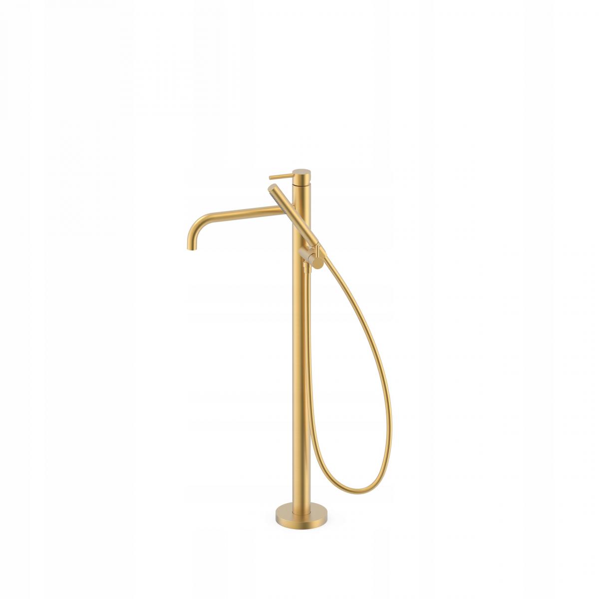 Bateria wannowo-natrysk ścienna ARMATURA KRAKÓW ANGELIT 1-uchw. biała-chrom