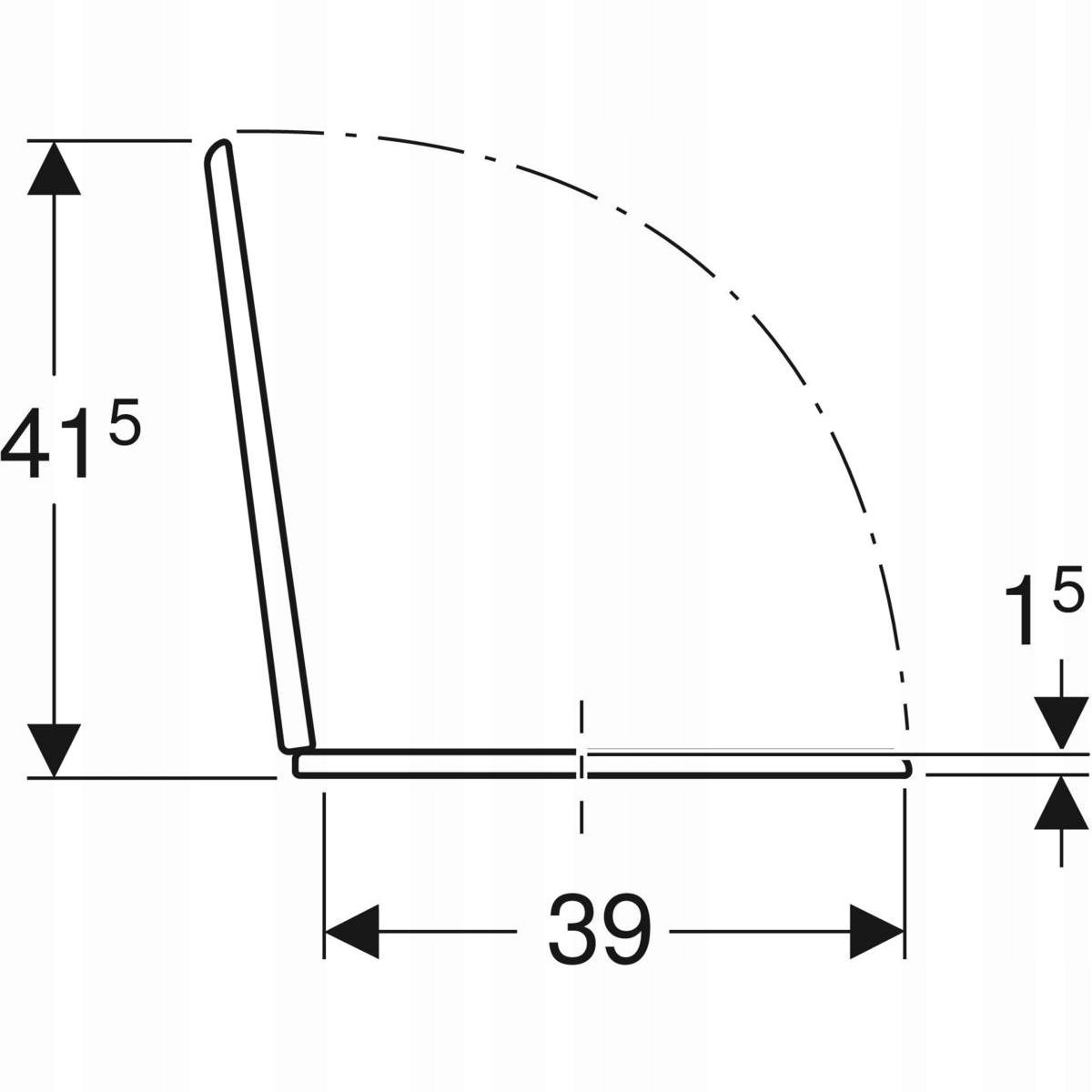 Deska sedesowa Dziecięca GEBERIT Bambini BIAŁA 48h