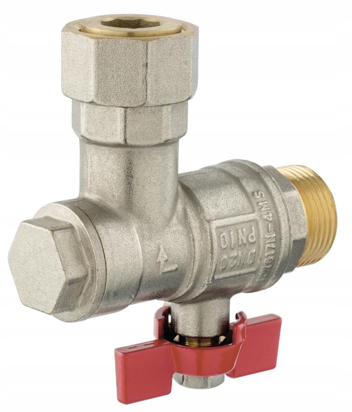 FERRO Zestaw zaworów kątowych pod kocioł 2-funkcyjny