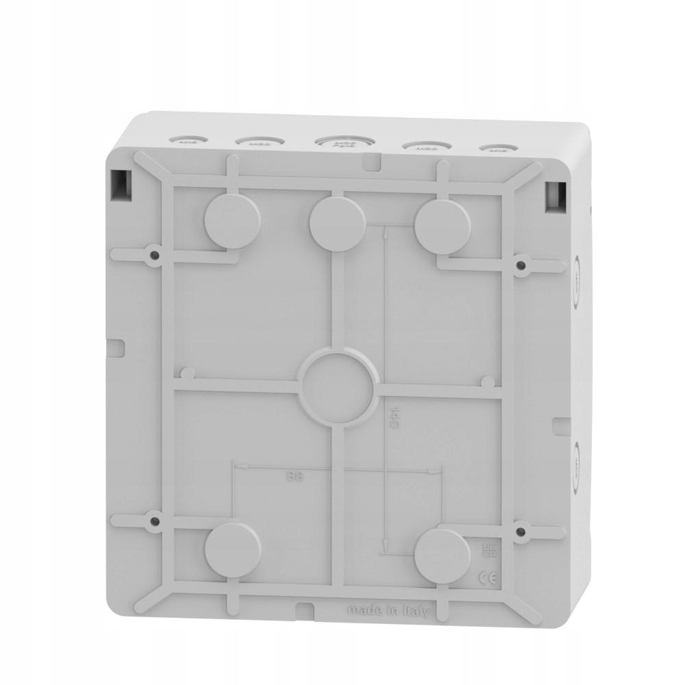 Obudowa natynkowa Mini Mureva (dawna Kaedra) IP65 mMRV-1-8-NT-T drzwi trans