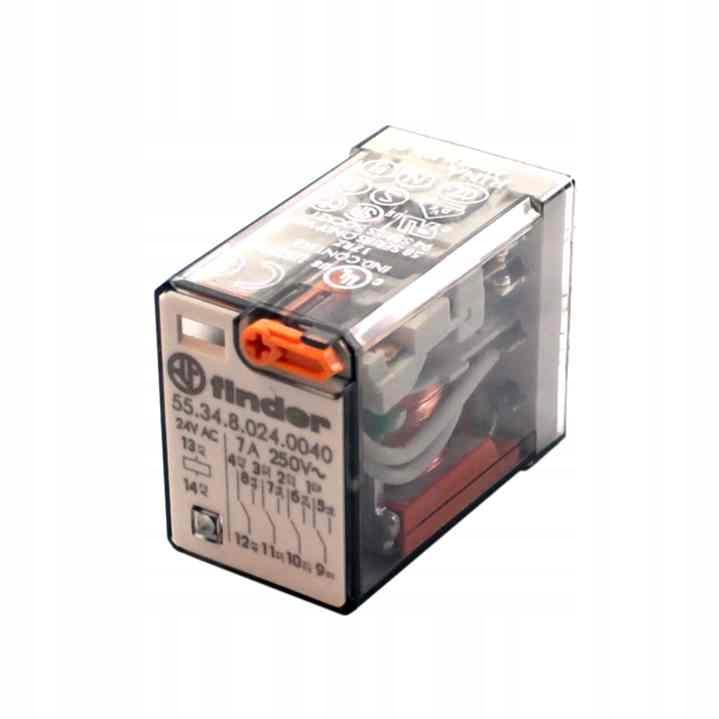 FINDER 55.34.8.024.0040 Przekaźnik 4P 7A 24V AC