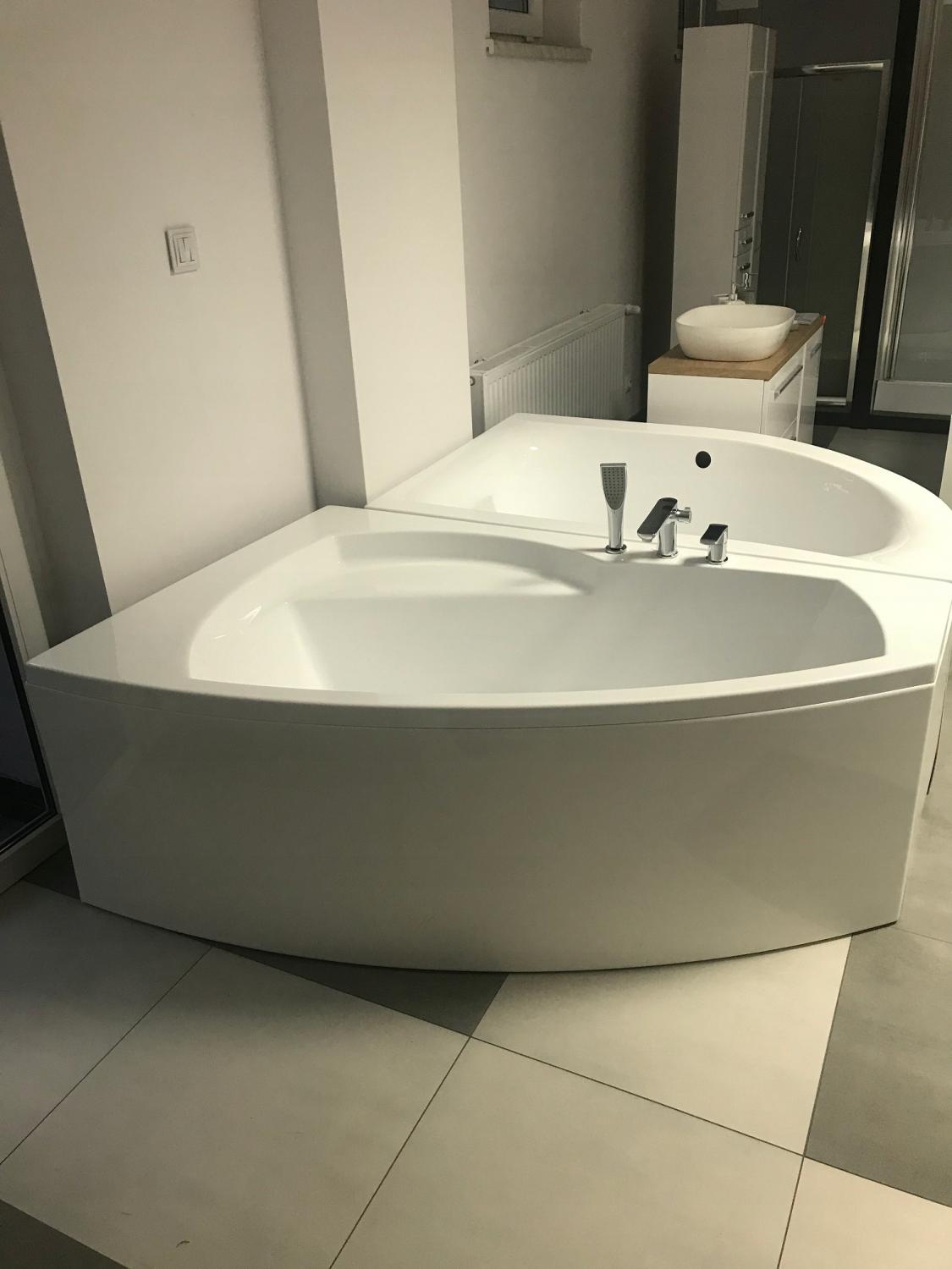 INVENA BATERIA WANNOWA 3-OTWOROWA SIROS CHROM