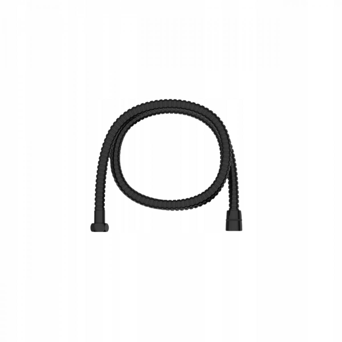 INVENA WĄŻ NATRYSKOWY CZARNY POŁYSK DO SERII ALONIA/NESTOS