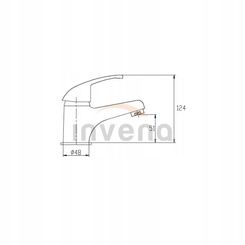Bateria umywalkowa INVENA PEREA 48h