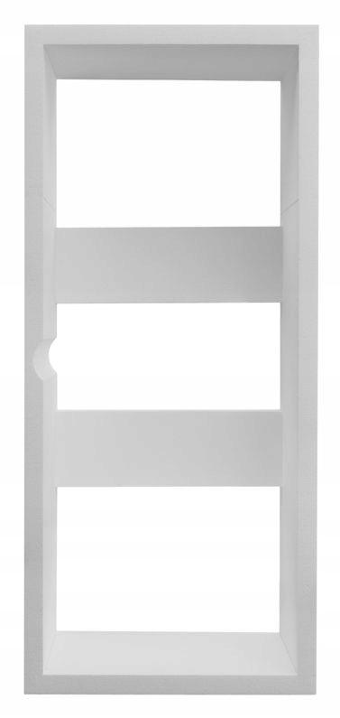 Nośnik do wanien prostokątnych 1.028-LED Stabilsound LED120-170x70x61cm