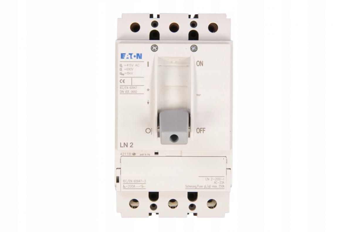 EATON Rozłącznik mocy LN2, 3-biegunowy 200A LN2-200-I