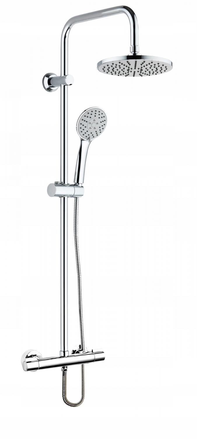 INVENA DESZCZOWNIA Z BATERIĄ TERMOSTATYCZNĄ ESLA