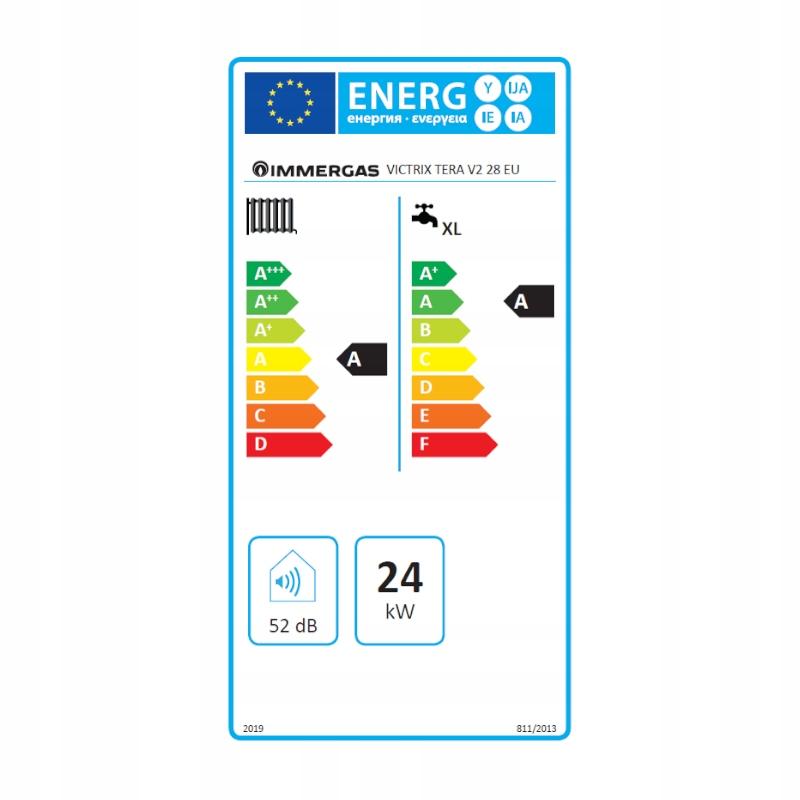 IMMERGAS KOCIOŁ VICTRIX TERA V2 28kW EU dwufunkcyjny wiszący 48h