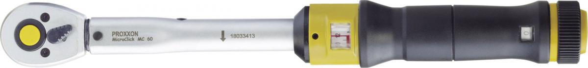 Klucz dynamometryczny 12 - 60 Nm PROXXON MicroClick MC 60, 3/8 cala