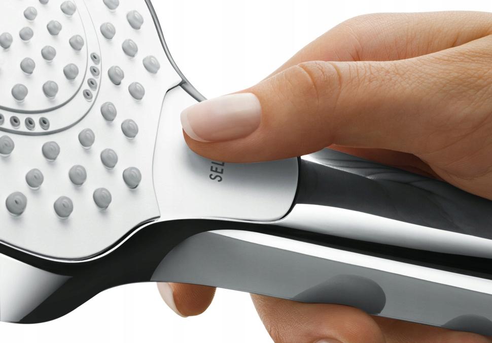 Główka prysznicowa HANSGROHE Croma Select S Vario 3jet 110 mm biała/chrom