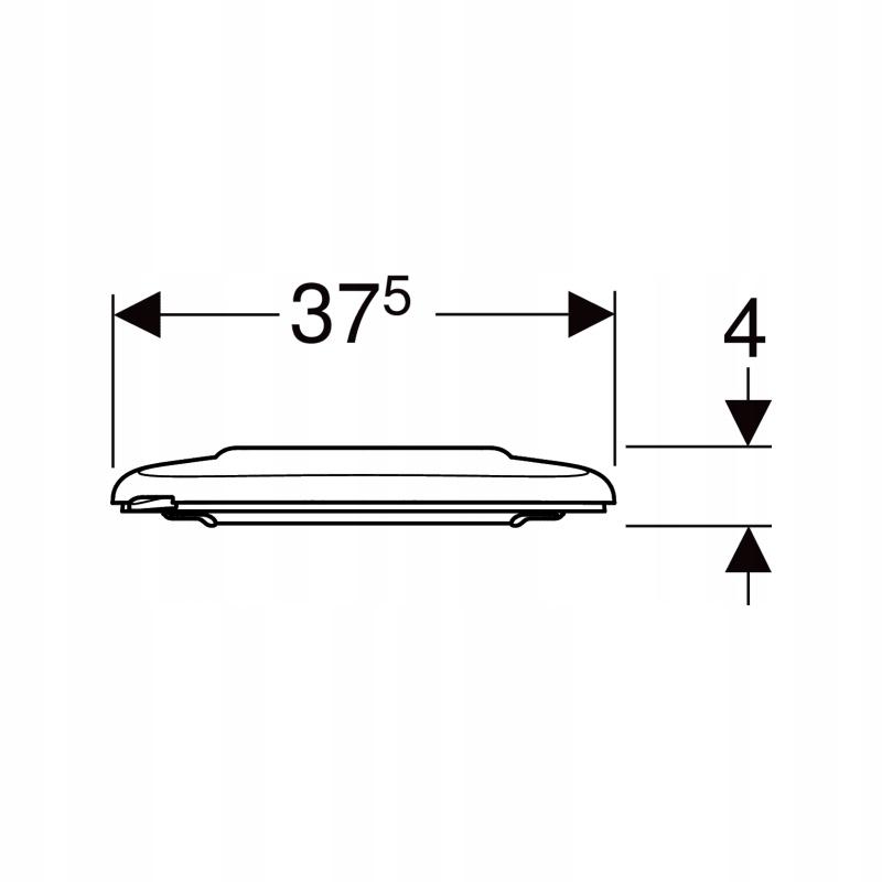 GEBERIT Deska sedesowa SELNOVA COMFORT bez barier 502.791.00.1 48h