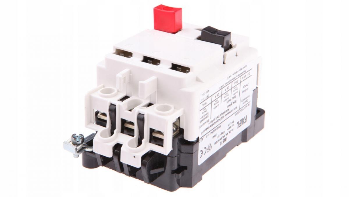 Wyłącznik silnikowy z wyzwalaczem termiczym i elektromagnetycznym, możliwoś