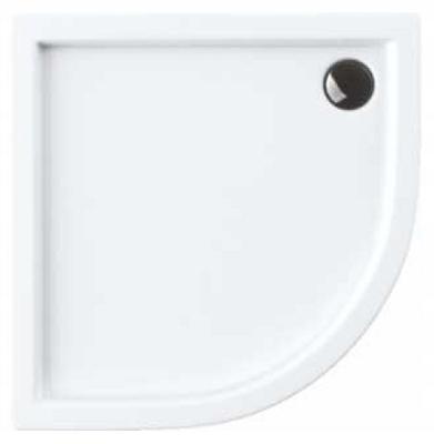 Brodzik kompozytowy 3.063 Stabilsound Plus 80x80x5 cm R55 Corrina, półokr