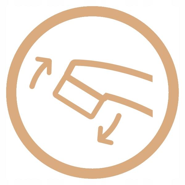 INVENA BATERIA BIDETOWA FIRA INVENA TREND CZARNA