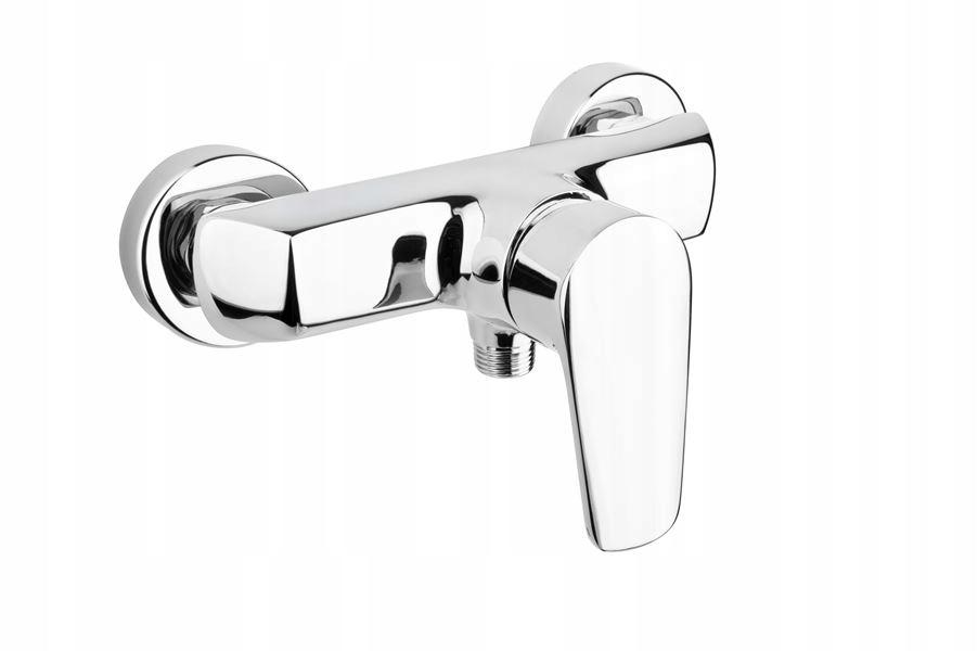 Bateria natryskowa ścienna ARMATURA KRAKÓW GRANAT 2-otw mosiądz chrom