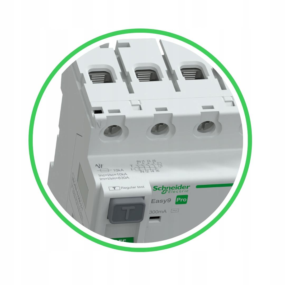 Wyłącznik różnicowoprądowy Easy9 Pro EZ9D-25-2-30-A 25A 2-biegunowy 30mA ty