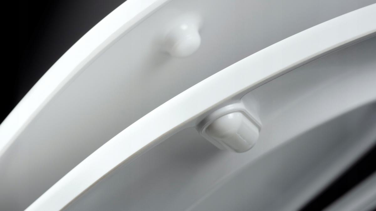 Zestaw WC podtynkowy 6 w 1 Jaśmin, biały + deska + stelaż + przycisk chrom