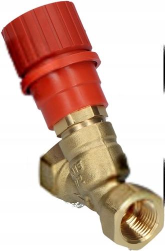 RESIDEO BRAUKMANN Kombi 3-Plus czerwony, zasilanie, 1/2 cala, GW