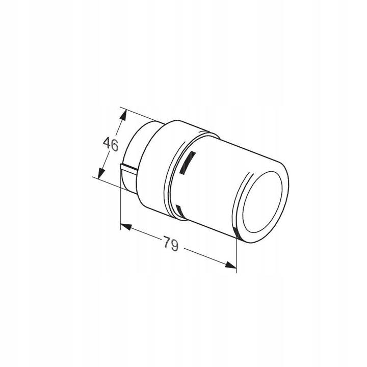 Głowica termostatyczna do grzejników dekoracyjnych Danfoss living design RA