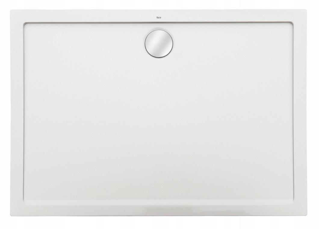 Brodzik konglomeratowy STONEX prostokąt 80x100x3.5 cm ROCA AERON zaw syfon