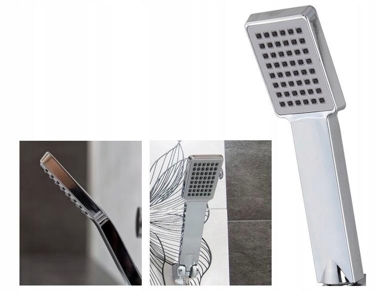 Zestaw prysznicowy Carre podtynkowy chrom