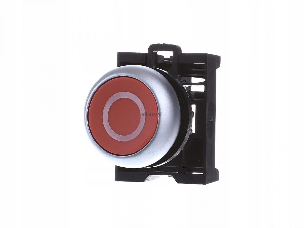EATON Napęd M22-D-R-X0/K01 przycisk płaski czerwony 1R bez samopowrotu