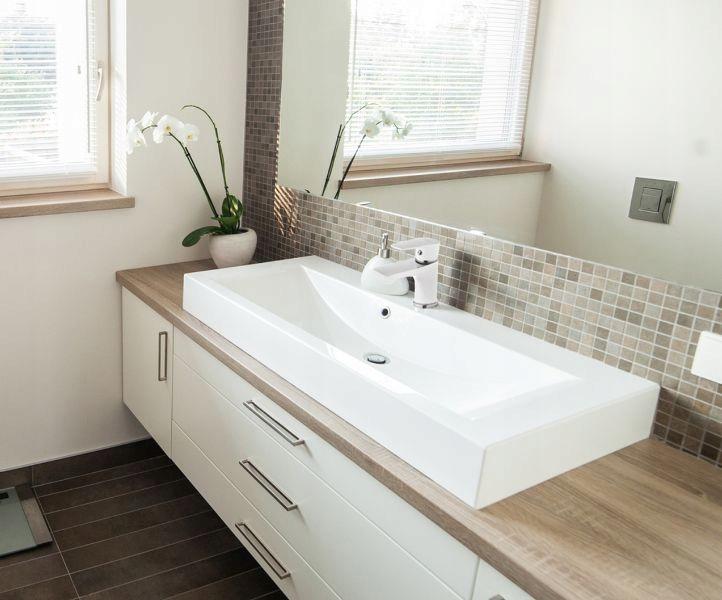 INVENA ZEST PODTYN Z BAT PODTYNK 2F DOKOS, KWADR CHROM, ROZETA